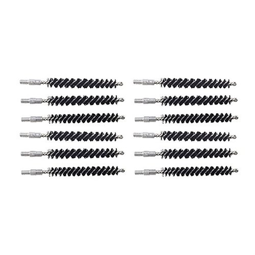 Dewey's Copper Eliminator Bore Brushes feature all-aluminum components to prevent false positives, ensuring effective cleaning without damaging your bore.
