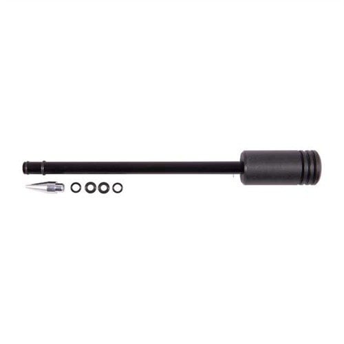 The Dewey AR-15/M16/.308 Cleaning Rod Guide ensures a secure fit, keeps solvent out of the action, and minimizes movement during cleaning for effective maintenance.