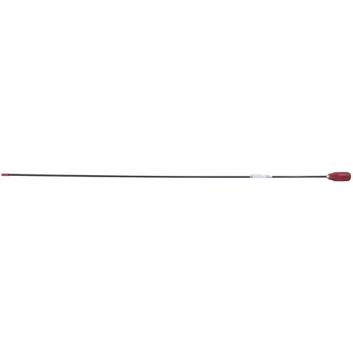 Dewey's coated rods feature a tough nylon that won't scratch rifling, a smooth ball bearing handle, and come with an adapter for versatile cleaning options.