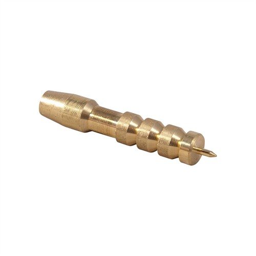 Dewey's 40J Cleaning Rod Jag, crafted from machined brass, ensures a perfect fit for 10mm/.40 caliber, designed specifically for Dewey Coated Rifle Rods.