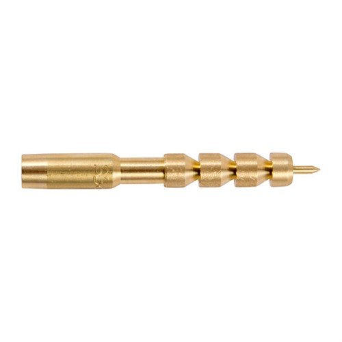 The Dewey 338J Brass Jag is precision machined for .338 caliber rifles, designed exclusively for Dewey Coated Rods, ensuring effective cleaning with patch compatibility.