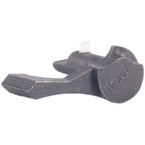 The MARK II SAFETY by Dayton Traister offers a sleek, low-profile design for optimal scope mounting, crafted from blued steel for durability and easy installation.