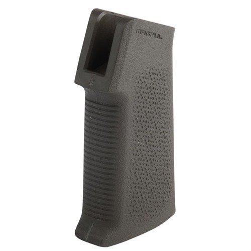Upgrade your AR15/M4 with the MOE-K Grip for a low profile, steeper grip angle, aggressive texture, and reinforced polymer for enhanced control and comfort.