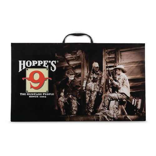 Hoppe's Premium Cleaning Kit w/ Alum ensures your firearms are meticulously cleaned and maintained, featuring high-quality materials for effective performance.