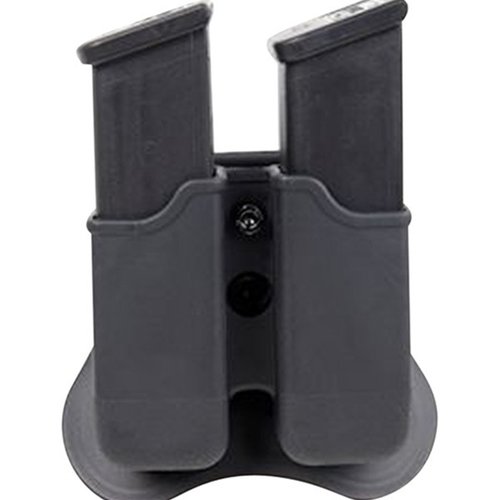 The Bulldog Polymer Magazine Holder with Paddle for Glock offers secure retention, quick access, and durable construction, perfect for your shooting needs.