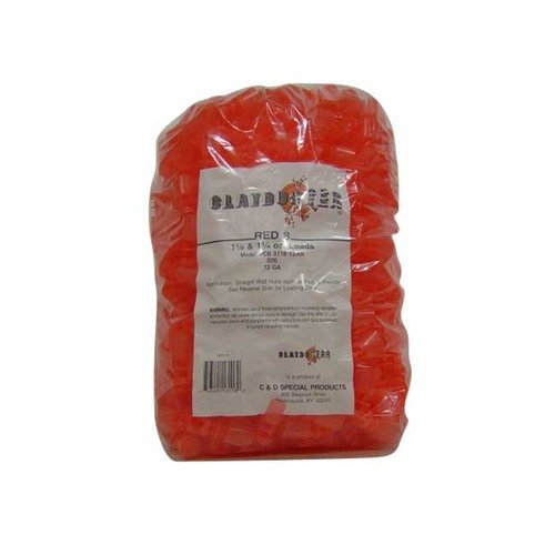 The Claybuster Wad 1 1/8oz Fig 8 Red Replace ensures optimal shot performance and consistency, perfect for enhancing your reloading experience.