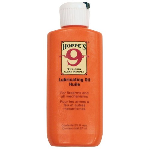 Hoppe's 2 1/2 oz Lube Oil ensures smooth operation and prolonged life of your firearms with superior lubrication and protection against wear and corrosion.