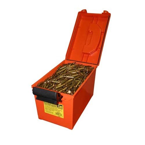The MTM Ammo Can for Bulk Ammo offers durable storage, moisture resistance, and secure stacking, making it ideal for organizing and protecting your ammunition.