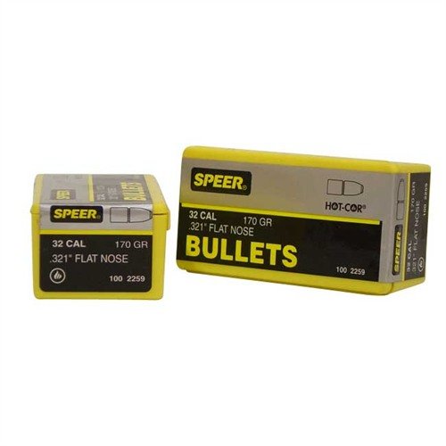 The Speer Bullet 321-170-FN offers exceptional accuracy and reliable expansion, making it an ideal choice for hunting and target shooting enthusiasts.