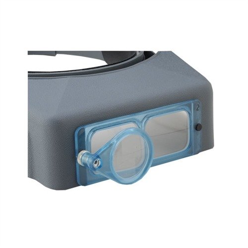 Enhance your precision with the OPTILOUPE, easily attaching to any OptiVISOR for up to 6X magnification and conveniently pivots out of the way.