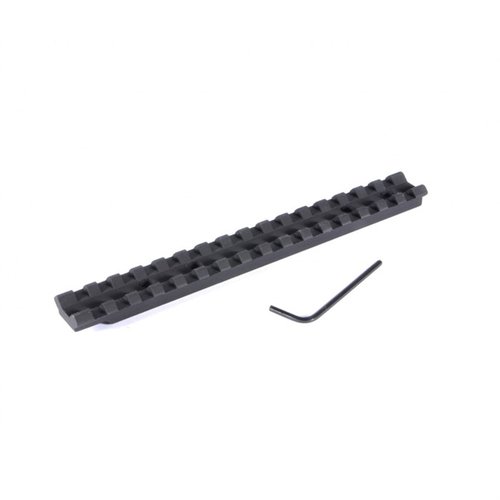 Enhance your Ruger American Short Action with EGW's lightweight, precision-machined 20 MOA Picatinny scope base for easy mounting and flexible scope options.