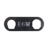 The EGW 1911 Melt Bushing features a large flange for a sleek look, eliminating sharp edges, and requires a two-piece guide rod setup for easy disassembly.