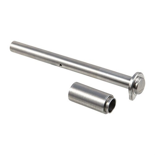 Upgrade your 1911 with the EGW One-Piece Tungsten Guide Rod for enhanced stability, seamless disassembly, and a sleek look, weighing 3.1 oz (88 g).