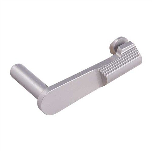 Precision machined from hardened steel, this heavy duty slide stop offers maximum strength, durability, and a secure fit for enhanced accuracy in your .45 ACP.