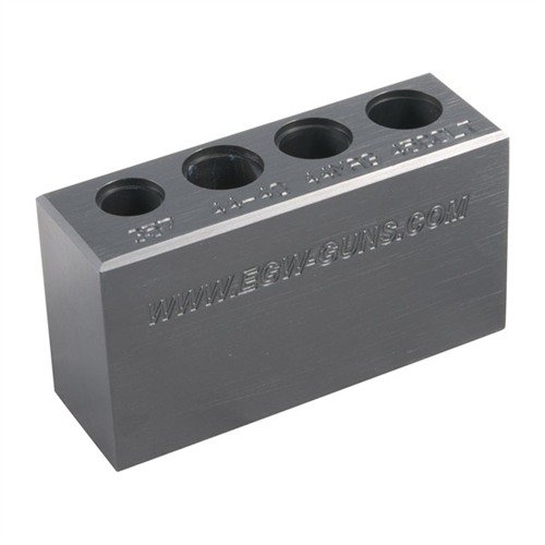 Ensure your ammo is in spec for critical matches with the EGW Cowboy Chamber Checker, checking .357 Magnum, .44-40, .44 Magnum, and .45 Colt to prevent malfunctions.