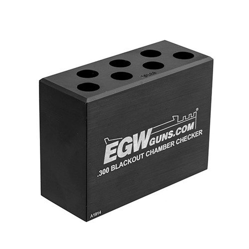 Ensure reliable performance with the EGW 7-Hole Chamber Checker, crafted from 6061 T6 aluminum to verify ammo specs and prevent jams or misfires.