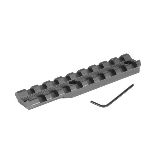 Enhance your Marlin 39 with this lightweight, precision-machined Picatinny scope base, fitting factory holes for easy installation and versatile scope options.