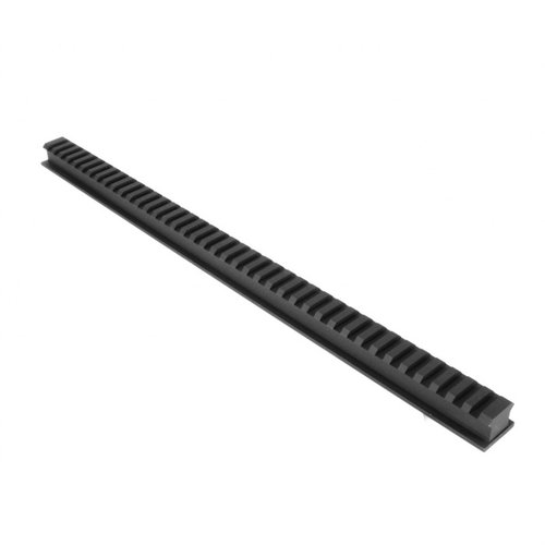 Construct custom optic bases with EGW's Picatinny Base Stock, featuring pre-cut slots for easy installation and available in durable steel or lightweight aluminum.