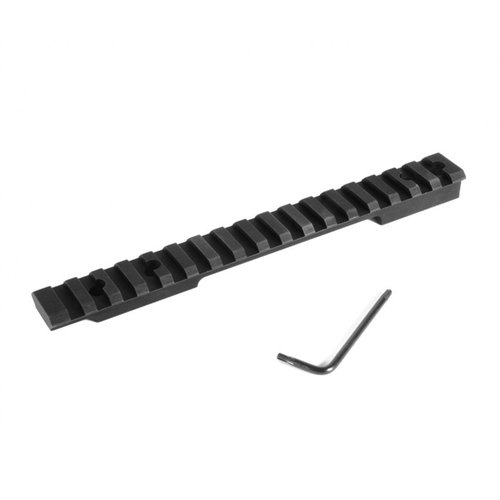 Upgrade your Weatherby Mark V with EGW's Heavy Duty Scope Bases for easy installation, improved accuracy, and compatibility with Picatinny or Weaver rings.