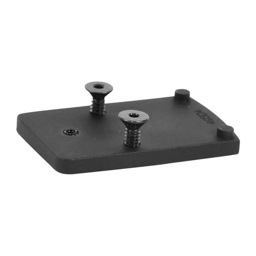 The EGW FN FNS, FNX Trijicon RMR Sight Mount is crafted from 7075 aluminum, allowing easy red dot sight installation without alterations, featuring durable matte black coating.