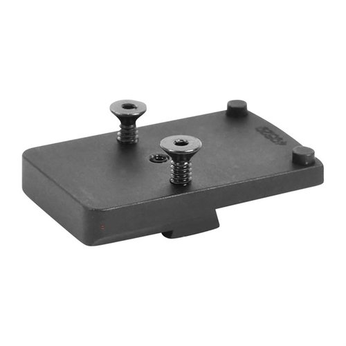 Upgrade your CZ P10C with the EGW Trijicon RMR Sight Mount, crafted from 7075 aluminum for durability, allowing easy red dot installation without alterations.