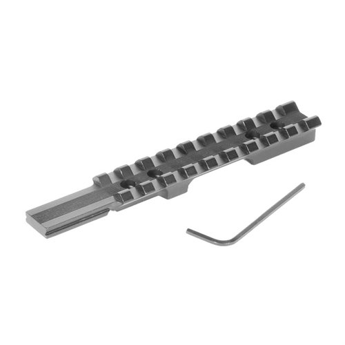 The EGW Savage Rascal Picatinny Scope Mount offers ambidextrous design, full-length cross slots for flexibility, and durable construction for reliable performance.