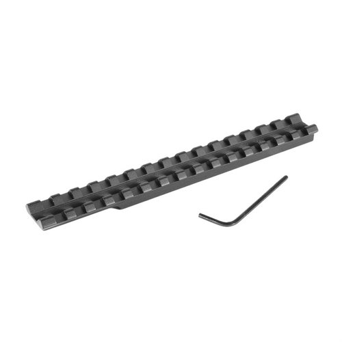 Upgrade your Ruger 10/22 with the EGW 1-Piece Picatinny Base for easy scope adjustments, lightweight design, and no drilling required.