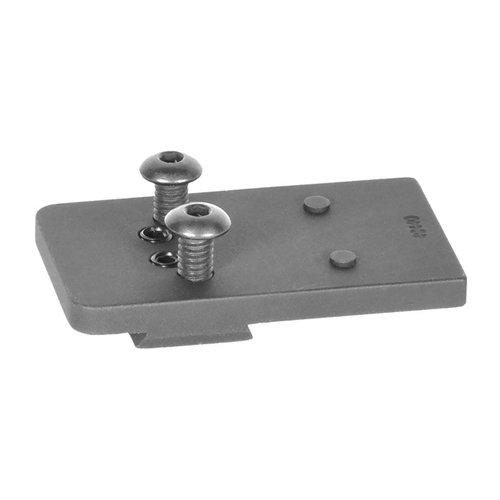 Easily replace your Ruger's rear sight with the EGW mount for secure Vortex Razor, C-More RTS, or STS red-dot sight installation; hardware included.