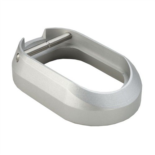 Upgrade your STI/SVI with the EGW Silver Mag Well for easy, positive reloads; lightweight aluminum, drop-in installation, no frame alterations needed.