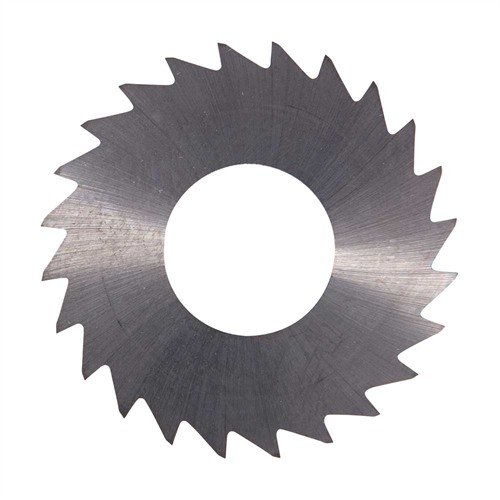 The EGW 15° Carbide Slitting Saw delivers precision cuts for cocking serrations on hardened 1911 slides, ensuring durability and high-quality results.