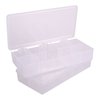 Organise your tools and parts with these tough, clear polypropylene compartment boxes; shatter-resistant and oil/solvent resistant for lasting durability.