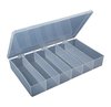 Organise your tools and parts with Brownells' tough, clear polypropylene storage bin featuring 6 compartments for easy identification and durability against solvents.