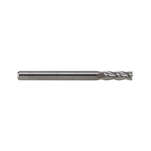 Achieve clean cuts in hardened steels with Brownells Solid Carbide End Mills, perfect for 1911 slides and enhancing tool life in softer metals.