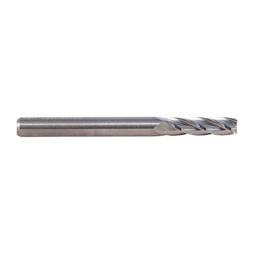 The Brownells Extractor Milling Cutter, made from high-cobalt carbide, ensures precise cutting for installing Sako extractors on Remington bolts for reliable extraction.