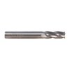 Brownells Solid Carbide Center-Cut End Mill Cutters feature a four-flute design for efficient plunge cuts and fast, clean machining in hardened steels.