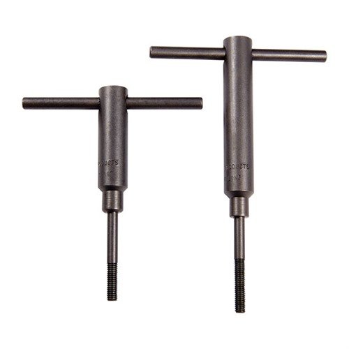 Forster's Stockmaker's Handscrews ensure fast-positive seating, ideal for precise stock-to-action fitting, with 3