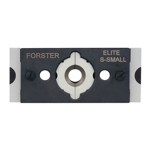 The Forster Quick Change Jaw Assembly LS-Small allows effortless swapping of jaws for .312