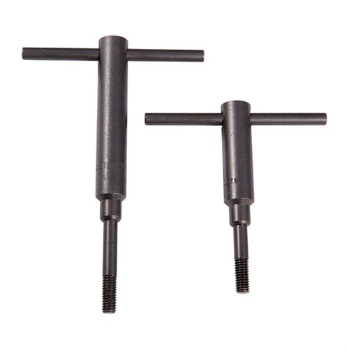 Forster's Stockmaker's Handscrews ensure fast-positive seating for precise stock-to-action fitting, with 3