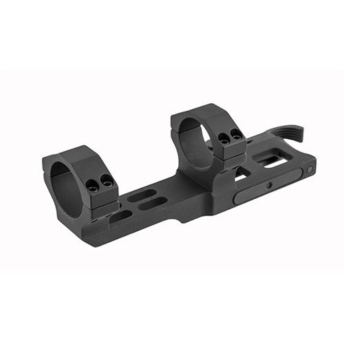 The GG&G M1A SOCOM II QD Scope Mount offers quick detach capability, 1/2 MOA accuracy, dual recoil lugs, and is adjustable for various eye reliefs.