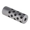 The Gentry Custom Quiet Muzzle Brake 6.5 caliber effectively reduces recoil and muzzle jump, available in stainless steel, with no impact on velocity or accuracy.