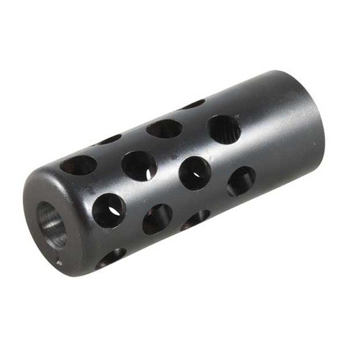 The Gentry Custom Quiet Muzzle Brake 7MM reduces recoil and muzzle rise without increasing blast or noise, enhancing comfort and follow-up shot speed.