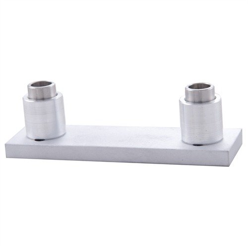 The Graco Corp #350 Adjustable Comb Hardware offers infinite head placement adjustments for optimal fit in rifle and shotgun shooting, enhancing accuracy and comfort.