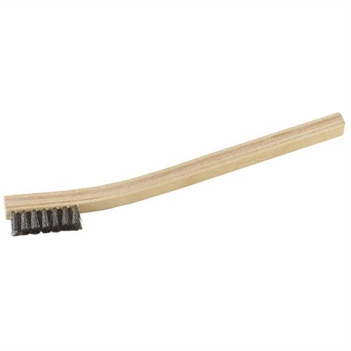 Durable stainless steel bristles, a robust 7-ply handle, and precision design make these Heavy-Duty Crimped Wire Gunsmith Brushes ideal for tough cleaning tasks.