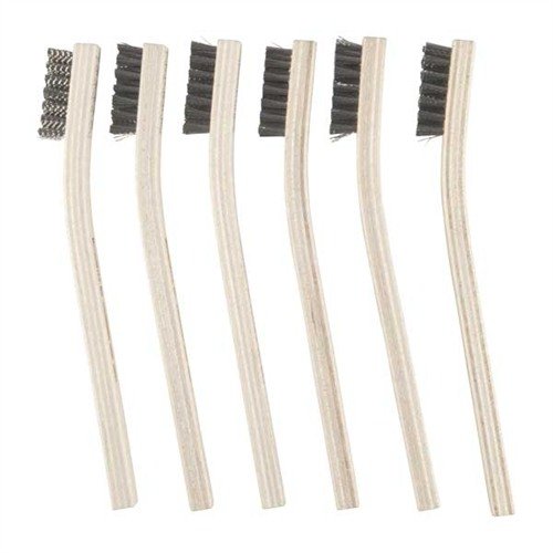 Durable stainless steel bristles and 7-ply handle ensure long-lasting performance; ideal for parts washing and tough cleaning in tight spaces.