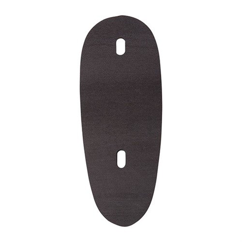 The RIFLE NEGATIVE BUTTSTOCK SPACER offers adjustable stock pitch, enhances length of pull, and features a universal fit with a sleek black polymer design.
