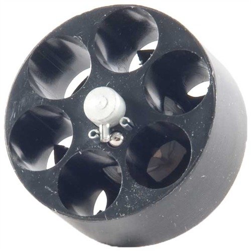 The HKS 586-A Speedloader offers quick reloading, secure cartridge carry, and a lightweight design, making it ideal for .38/.357 S&W 'L' Frame and GP-100 users.