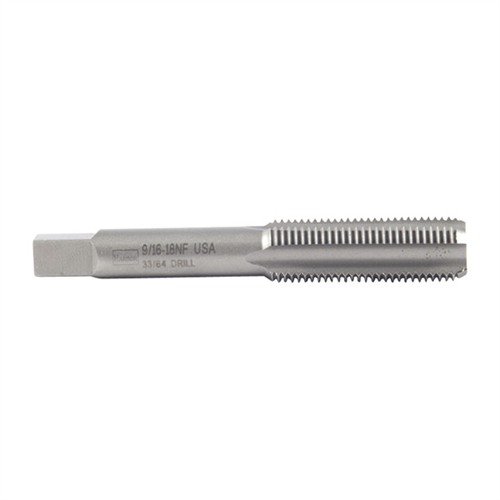Triumph Twist Drill Co. Fractional Carbon Taps ensure precise internal threading with durable carbon steel construction, compatible with standard tap handles.