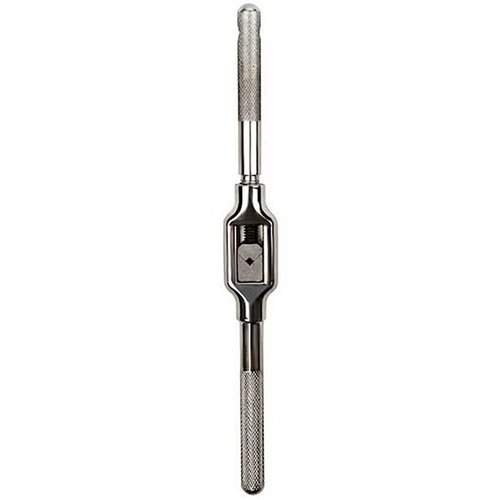 The IRWIN Adjustable Tap Handle and Reamer Wrench fits taps from #0 to ½