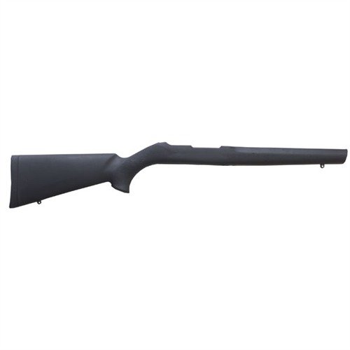 Experience superior comfort with the HOGUE RUGER 10/22 stock, featuring a cushioned rubber skin, lightweight fiberglass core, and ergonomic design for optimal shooting performance.