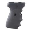 Hogue's semi-auto pistol grips for SIG P239 offer hand-filling comfort, recoil absorption, and a non-slip finish, available in durable rubber or elegant wood.